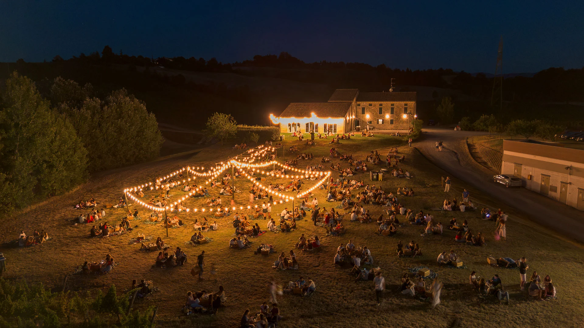 aperitivo in vigna colline di parma
