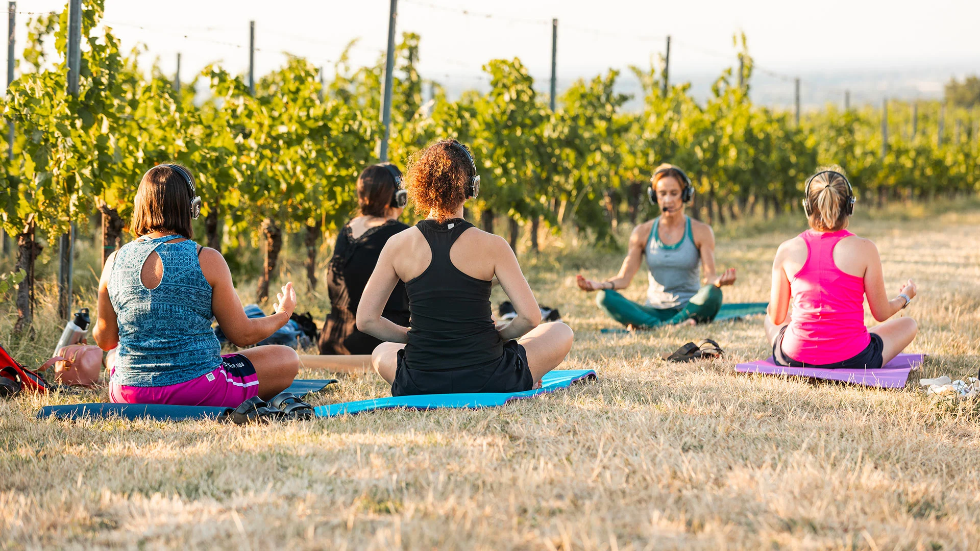 yoga tra le vigne