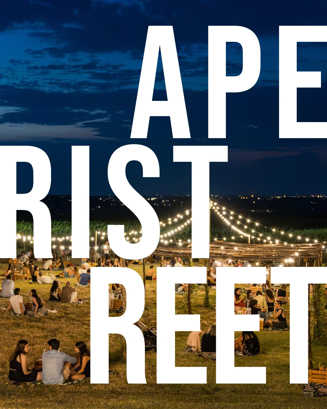 aperistreet aperitivo in vigna
